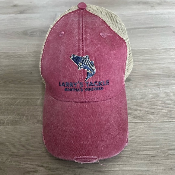 Larry’s Tackle Shop Trucker Hat – Martha’s Vineyard Edgartown – EUC/NWOT - Picture 1 of 5